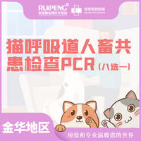 金华佳雯猫呼吸道人畜共患检查PCR（八选一） 单项检查8选1